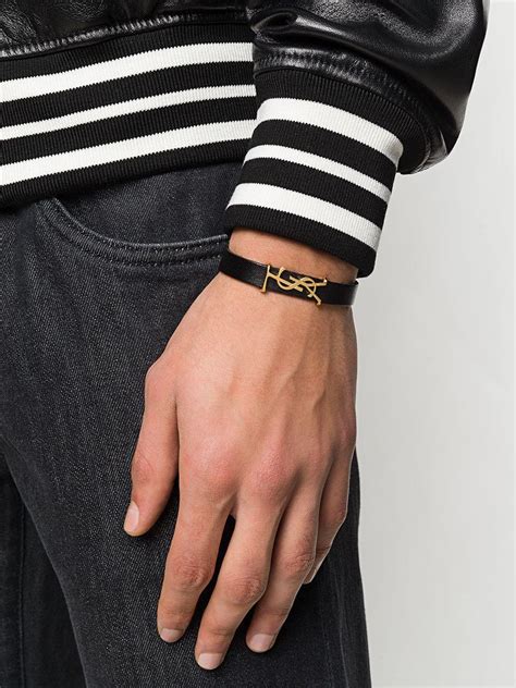 men ysl bracelet|saint laurent jewelry for men.